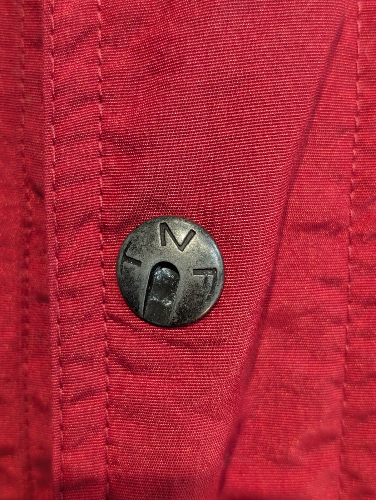 Veste Technique The North Face TNF Vintage L Rouge Noire Manteau Capuche