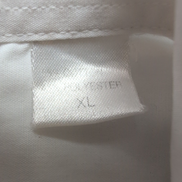 Chemise Yves Saint Laurent XL Blanche Logo Brodé Manches Courtes Poche