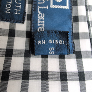 Chemise Polo Ralph Lauren XL Yarmouth Carreaux Noir Blanc Coton Logo Noir