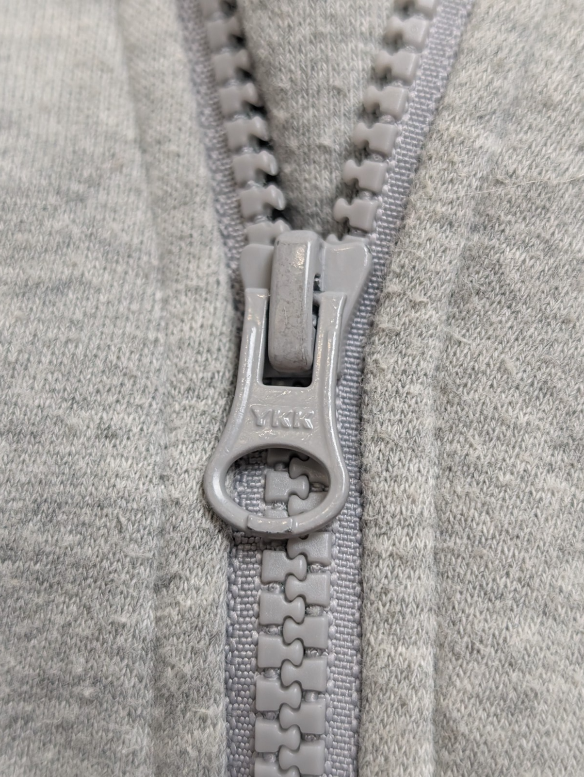 Veste à Capuche The North Face Rare Fermeture Diagonale Grise - Taille XL
