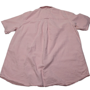 Chemise Chaps manches courtes rose à rayures taille XL #227msch