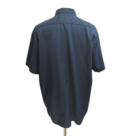 Chemise Dickies XL Made in Honduras Bleu Nuit Workwear Manches Courtes