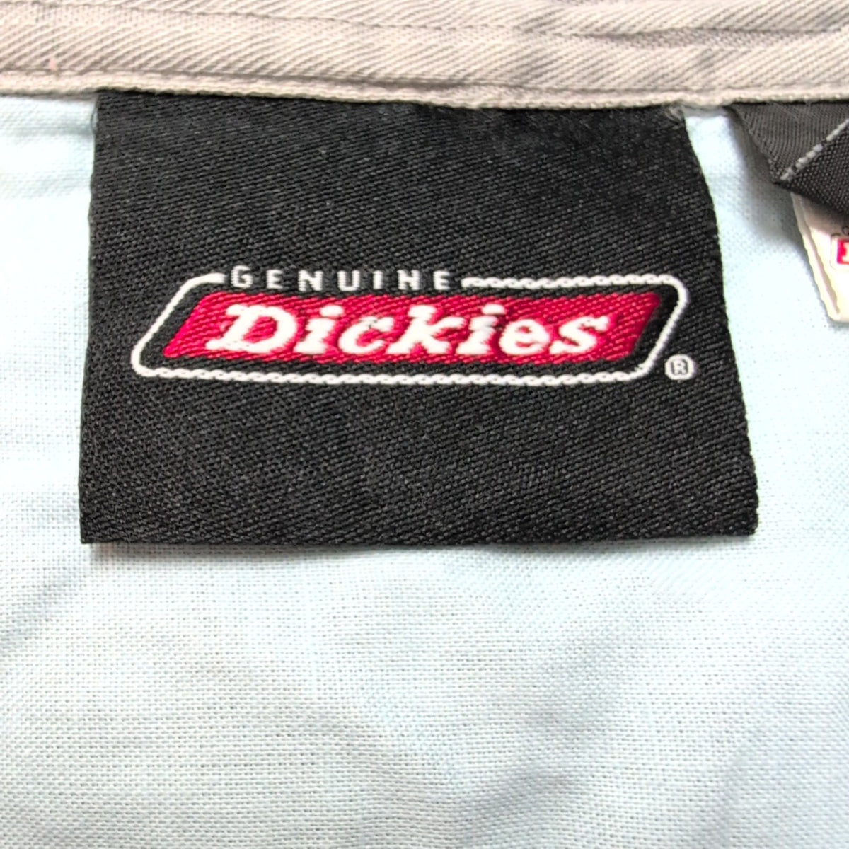 Chemise Dickies XL Gris Manches courtes 100% Coton 2 Poches Genuine Dickies