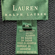 Gilet Lauren Ralph Lauren Femme Bleu Marine 100% Coton Taille M Boutons Gravés
