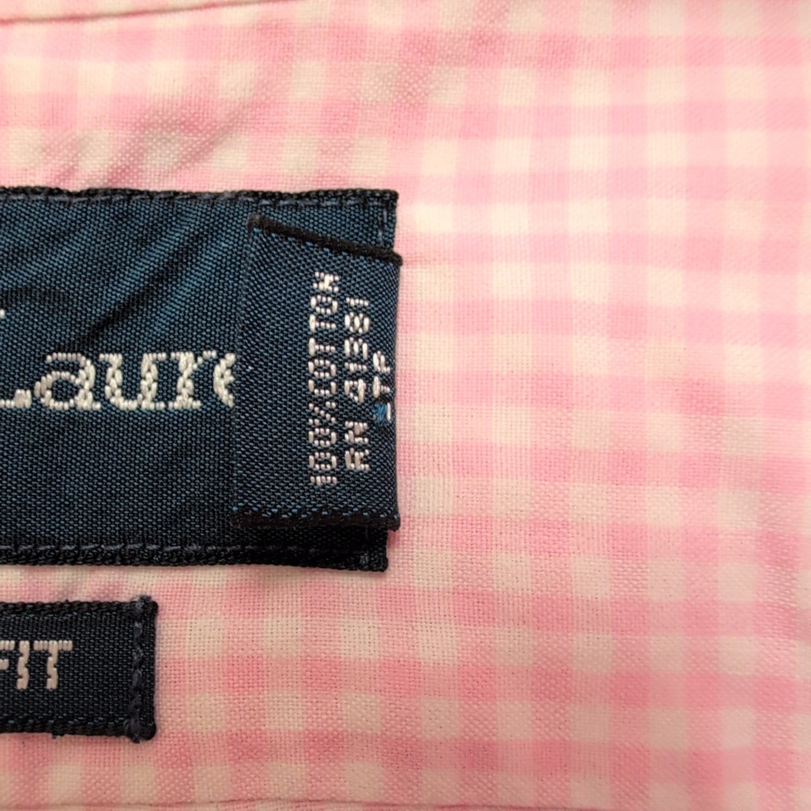 Chemise Ralph Lauren L Rose Petits Carreaux Shirt Button Down Logo Bleu Ciel