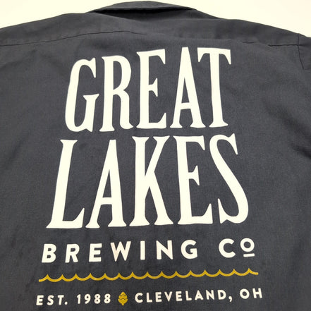 Chemise Dickies XL Bleu MC 2 Poches Great Lakes Workwear USA manches courtes