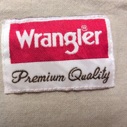 Chemise Wrangler Noire 100% Coton Manches Longues 2 Poches Rabat Taille 2XLT