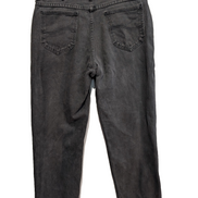 Jean Lee 1889 Vintage Regular Fit Homme Noir Denim Patiné W32 Classic Straight