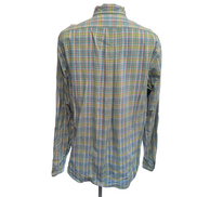 Chemise Shirt Ralph Lauren Carreaux Multicolore Logo Rose XL Button Down
