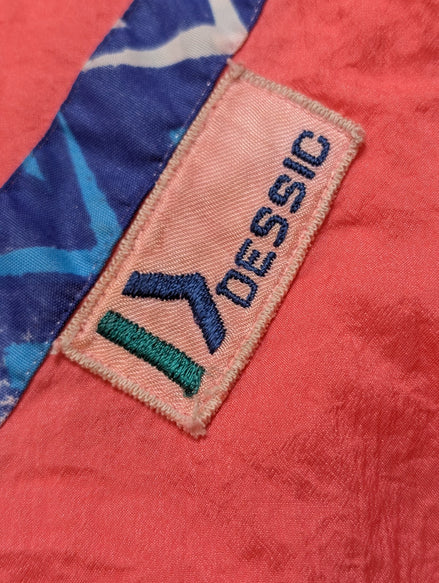 Veste Coupe-Vent Dessic Colorblock Vintage 90s Femme - Taille XL