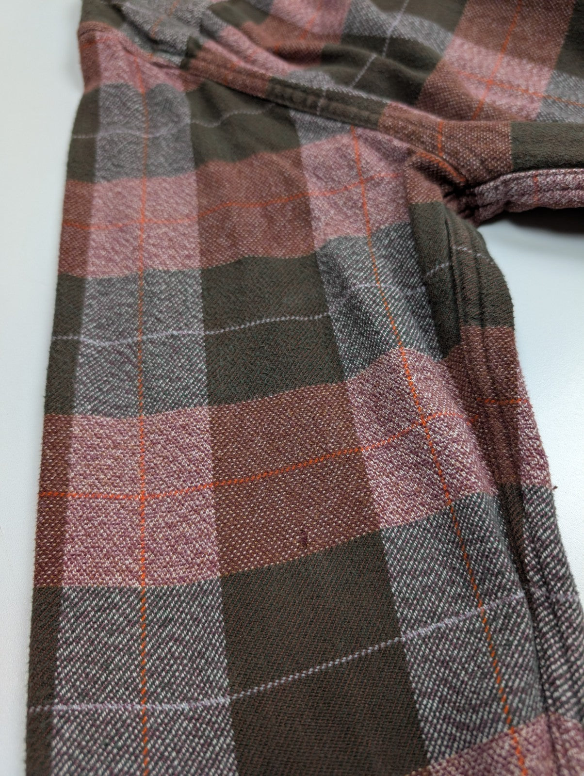 🏔️ Chemise PATAGONIA Flanelle Bio S Carreaux Rouge Marron |295S