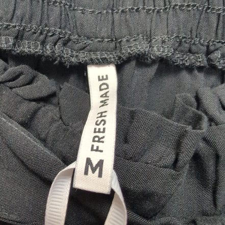 Short Femme M Fresh Made Noir 100% Viscose Fluide Neuf