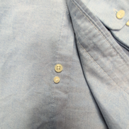 Chemise CHAP bleue uni taille L/XL #169e