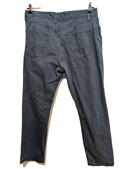 Pantalon NAUTICA 5 Poches Bleu Marine ⚓ Taille W34 L32 Style Jean Très Bon État