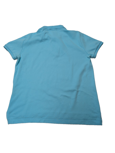 Polo manches courtes Polo Ralph Lauren Sport femme L bleu turquoise Slim Fit