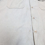 Chemise Dickies XL Bleu Marine uni Workwear Poches Manches longues