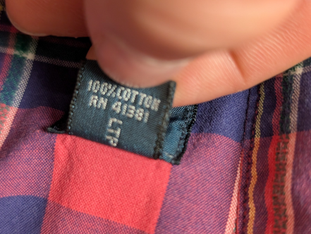 Chemise Polo Ralph Lauren Shirt S Tartan Rouge Bleu Vert Sans Logo Col Classique