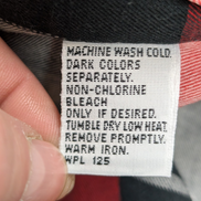 Chemise CHAPS RALPH LAUREN - Carreaux Rouge/Gris - Taille M - 100% Coton