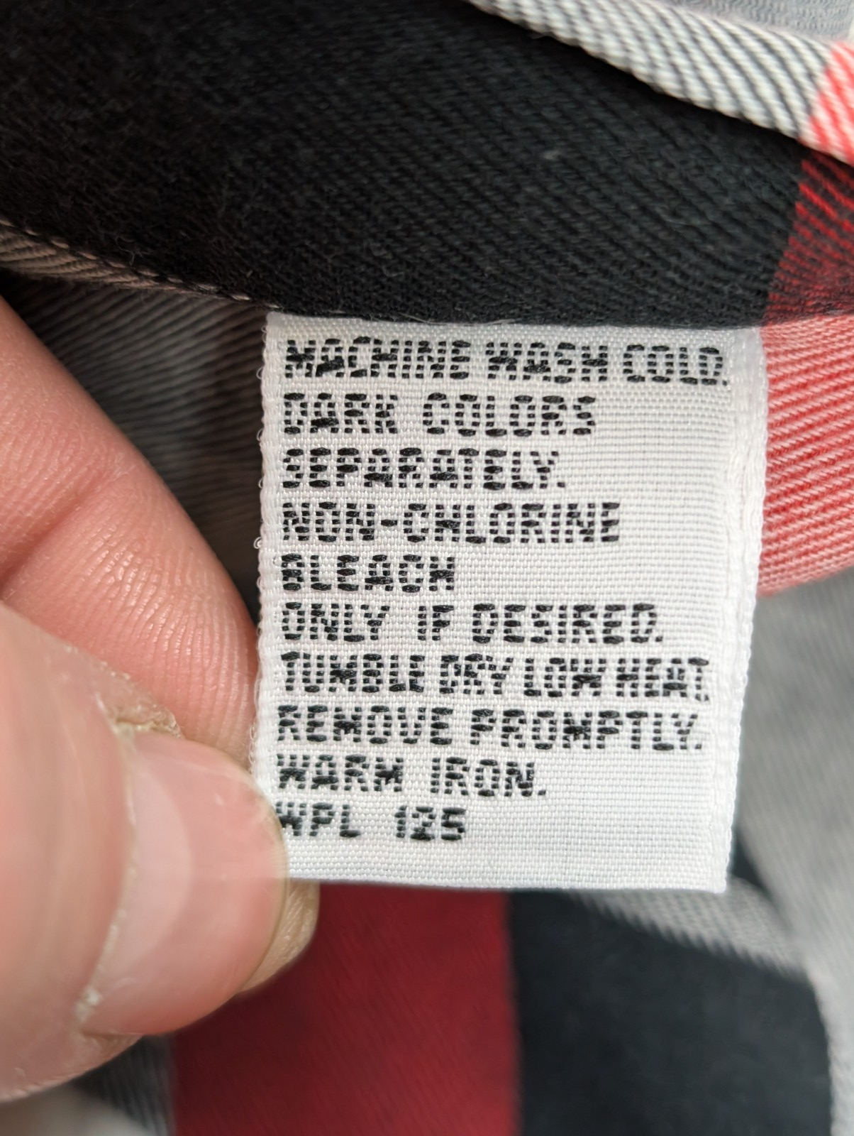 Chemise CHAPS RALPH LAUREN - Carreaux Rouge/Gris - Taille M - 100% Coton