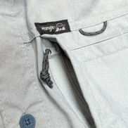 Chemise Wrangler Outdoor Homme Taille XL Technique Rando Gris Bleu