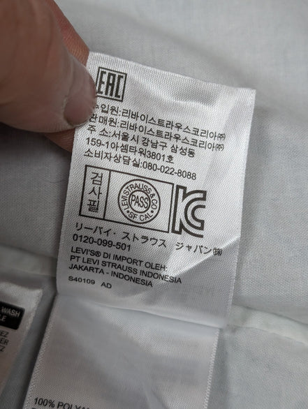 Veste Coach Jacket Levi's XXL Chicago Cubs Coupe-Vent Bleu Rare Vintage |207b