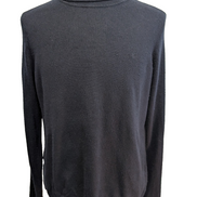 Pull Col Roulé Ralph Lauren (Lauren) femme Bleu Marine Soie Cachemire Taille XL
