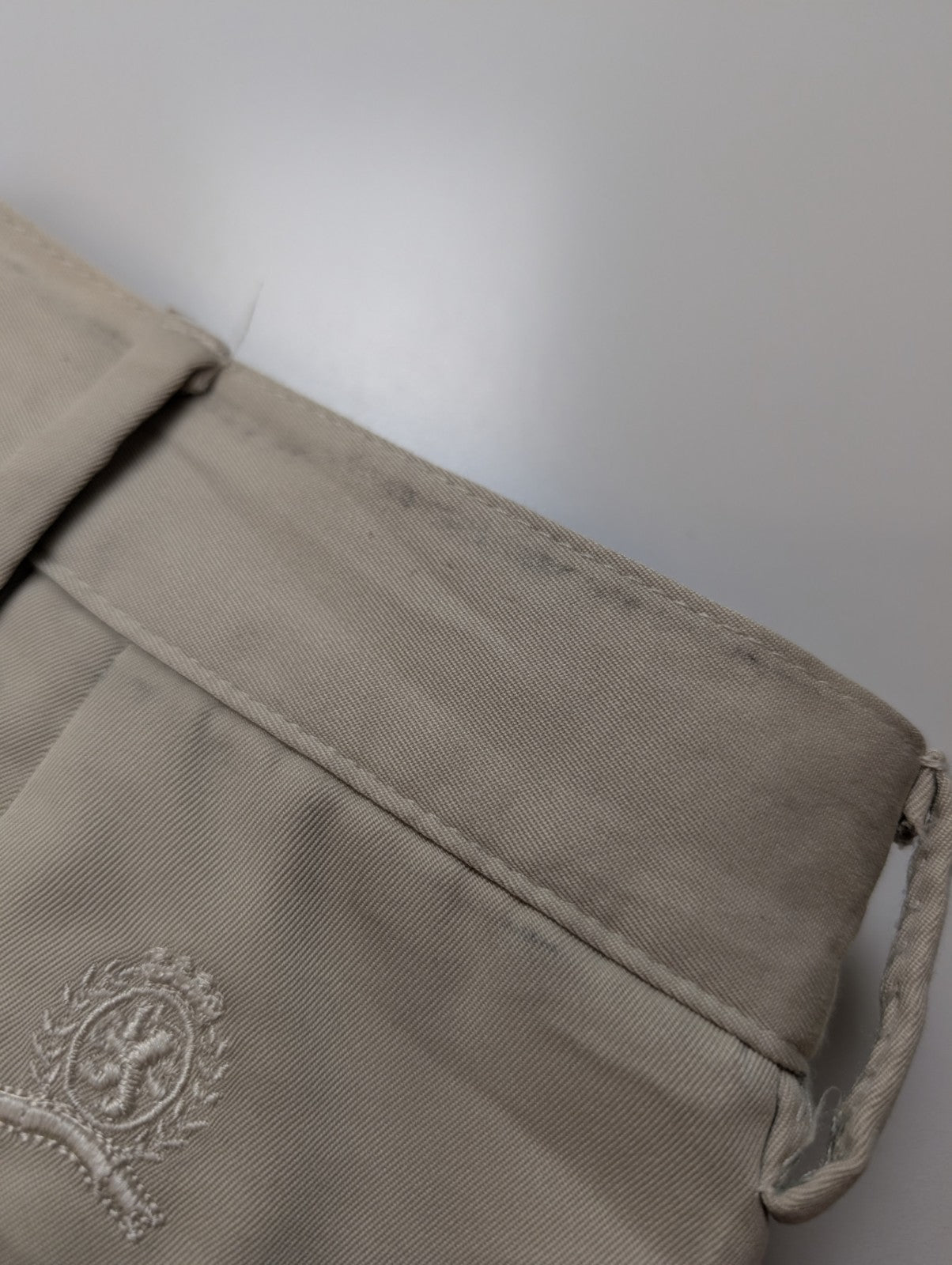 Pantalon Chino Vintage TOMMY HILFIGER 🕰️ Taille W34 (Taille 41cm) 🕰️ Large