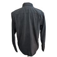 Chemise Wrangler Manches Longues Noire avec Poches Workwear Taille M