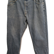 Jean Wrangler Vintage Homme W40 L30 Bleu Clair Denim Coupe Droite Classic Fit