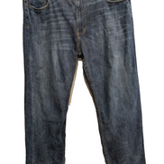 Jean Levi's 569 Loose Straight Homme W40 L32 Bleu Foncé Vintage Original Denim