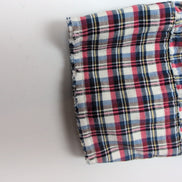 Chemise Ralph Lauren Blake S Carreaux Rouge Bleu Logo Brodé manches longues