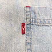 Chemise Levi's XL Jean Bleu 100% Coton 2 Poches Boutons Métal Logo