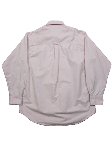 Chemise shirt Chaps Ralph Lauren M rose pâle coton Oxford button down
