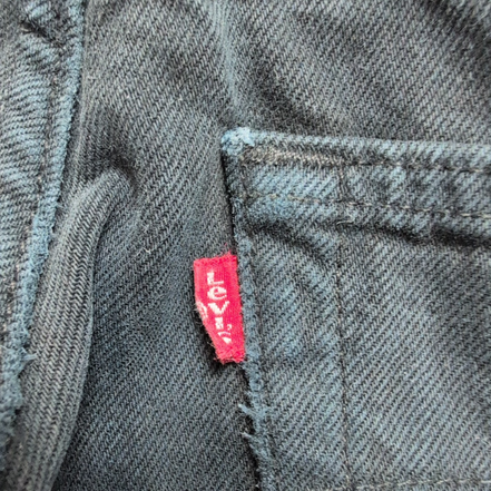 Levi’s 501 Jean Homme W32 L36 Noir Vintage Pantalon Bouton Coton