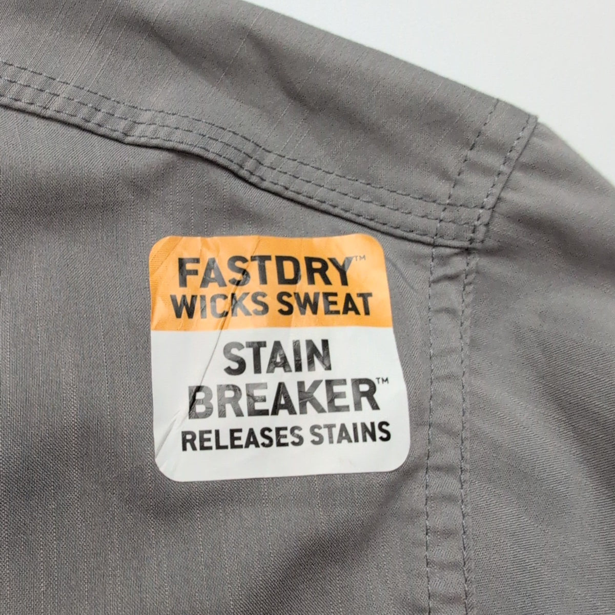 Chemise Carhartt Force L neuve gris technique manches longues outdoor