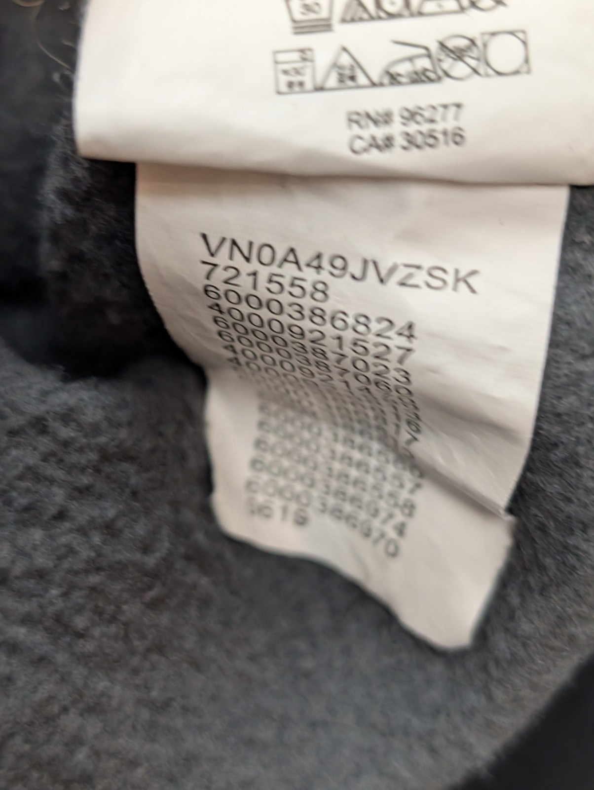 ➜ Sweat à Capuche Vans x Baker Skateboard - Rare Collab - Noir/Gris - XL