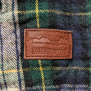 L.L. Bean Flanelle Capuche Zippée Surchemise Veste Bûcheron XL |322S
