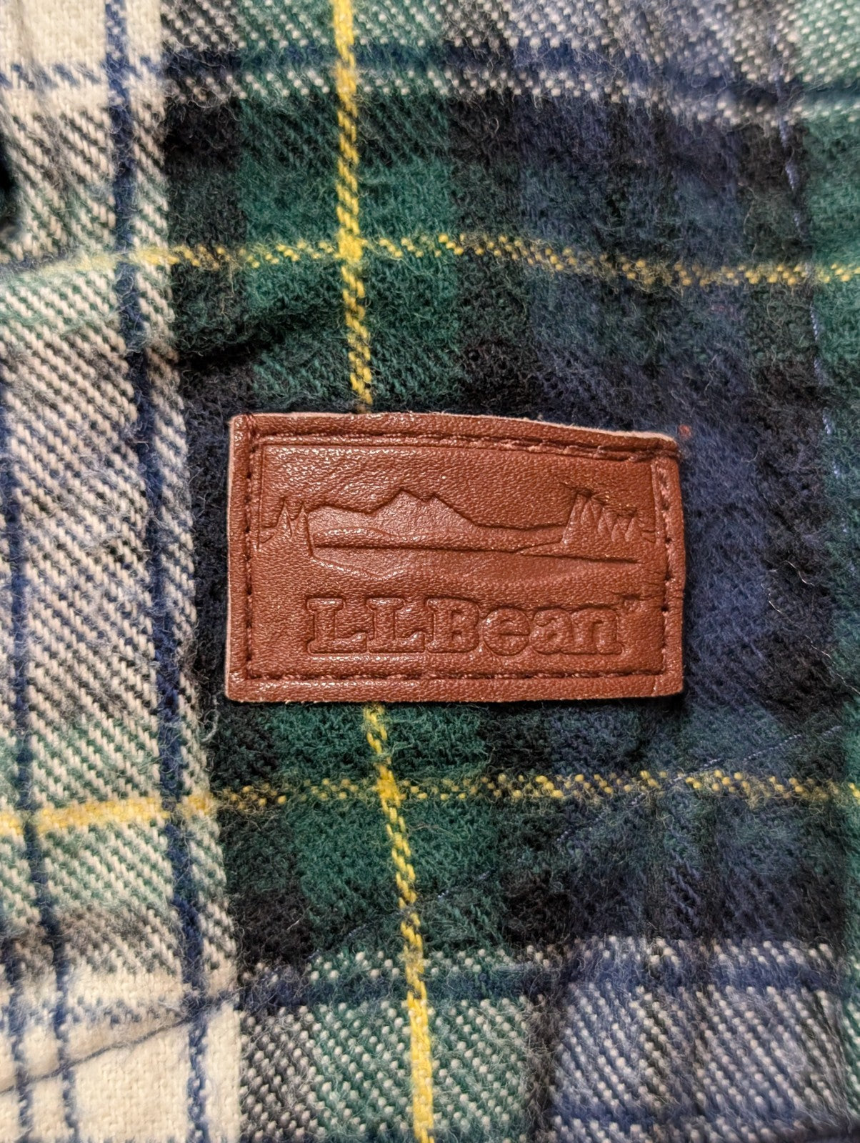 L.L. Bean Flanelle Capuche Zippée Surchemise Veste Bûcheron XL |322S