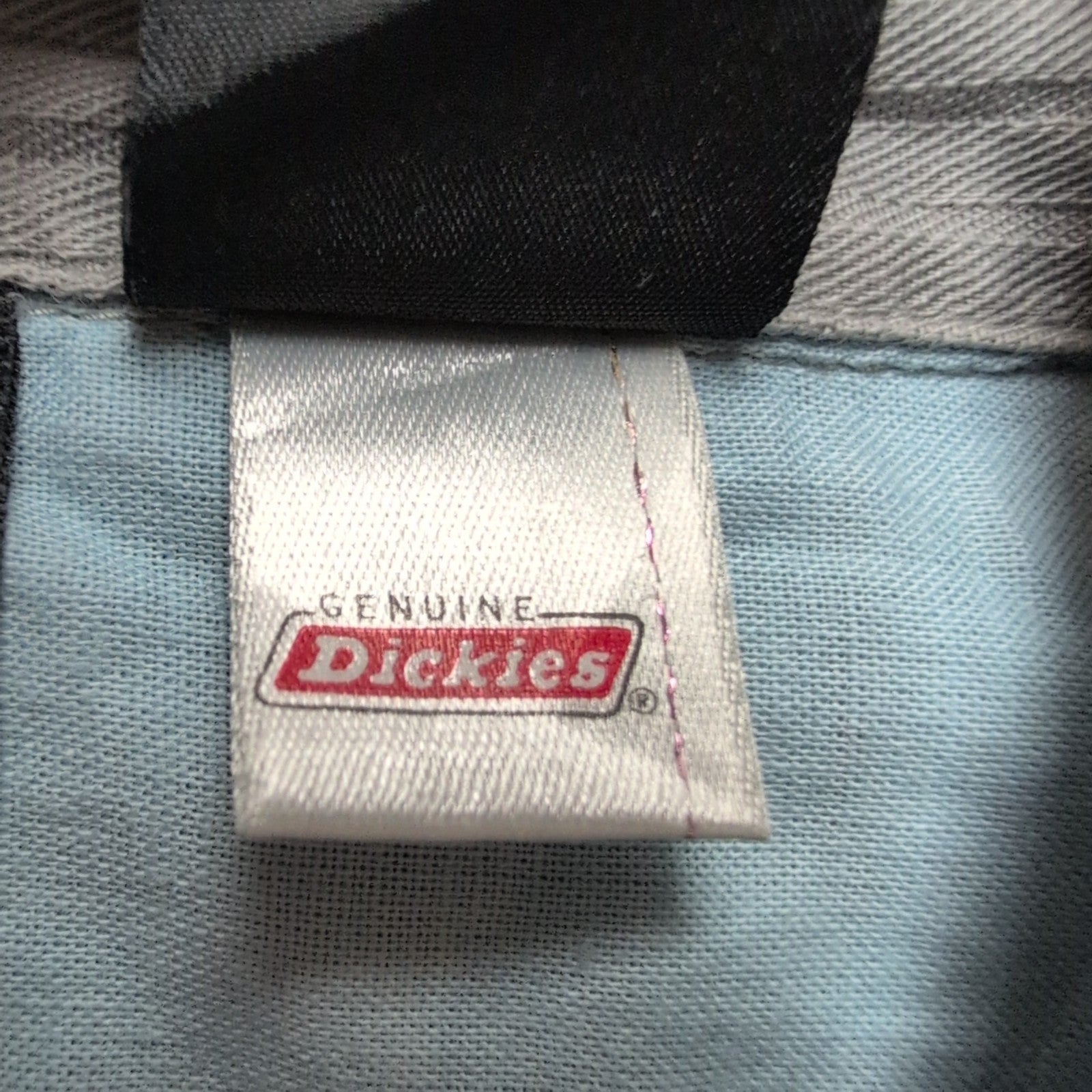 Chemise Dickies XL Gris Manches courtes 100% Coton 2 Poches Genuine Dickies