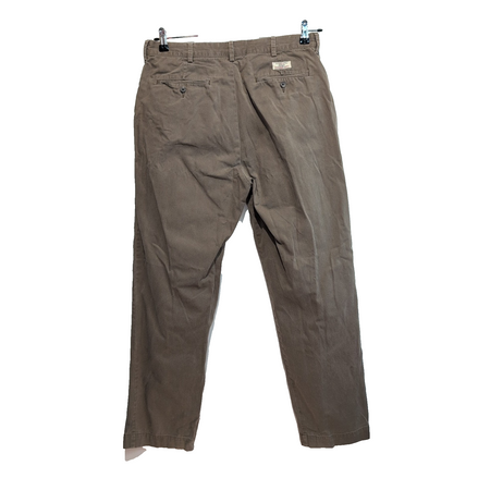 Pantalon Chino Polo Ralph Lauren W34 L32 Marron 100% Coton
