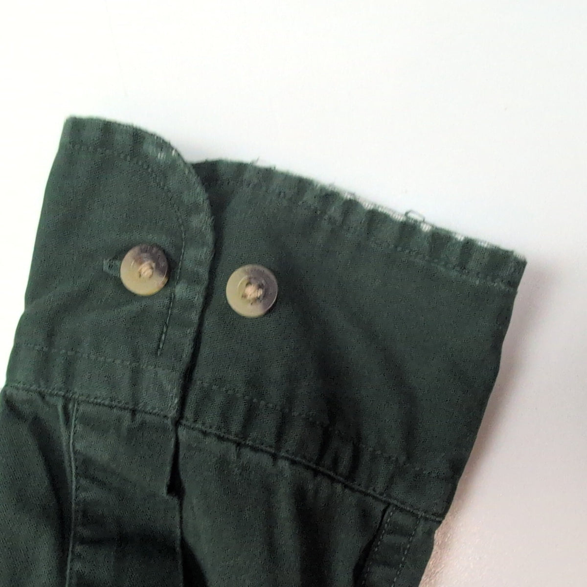 Chemise Pendleton vert foncé coton manches longues vintage USA style L