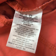 Chemise Harley Davidson Femme XL Orange Boutons Pression Logo Dos