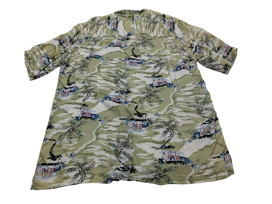 Chemise hawaïenne K.A.D Clothing CO manches courtes taille L