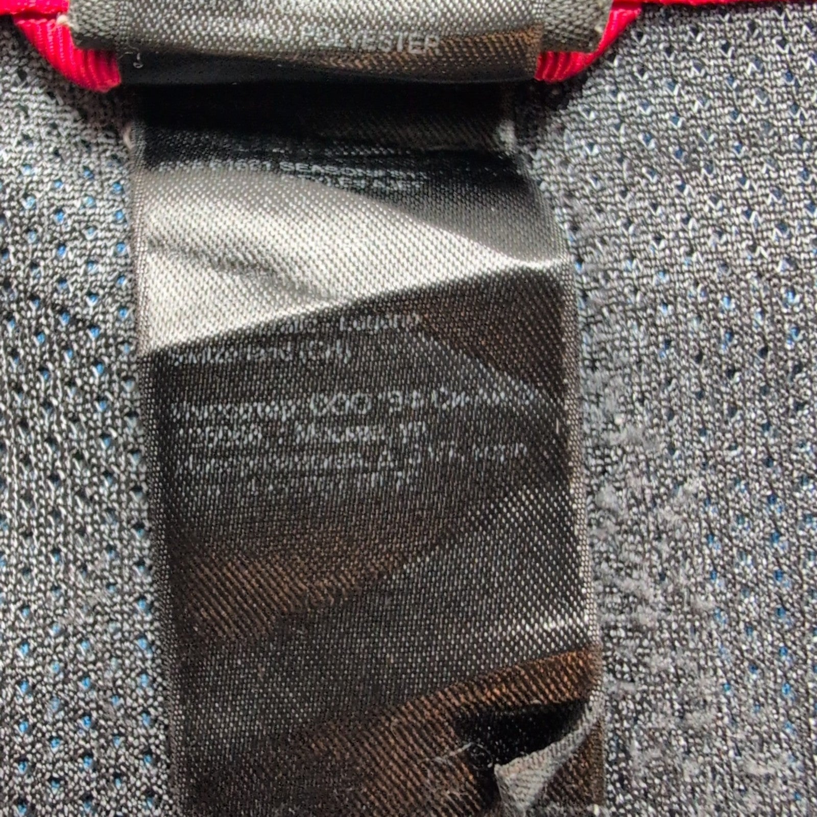 Chemise The North Face modèle technique modal bleu carreaux poche zippée XXL
