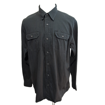 Chemise Wrangler Comfort Flex Stretch Manches Longues Noire Taille XL