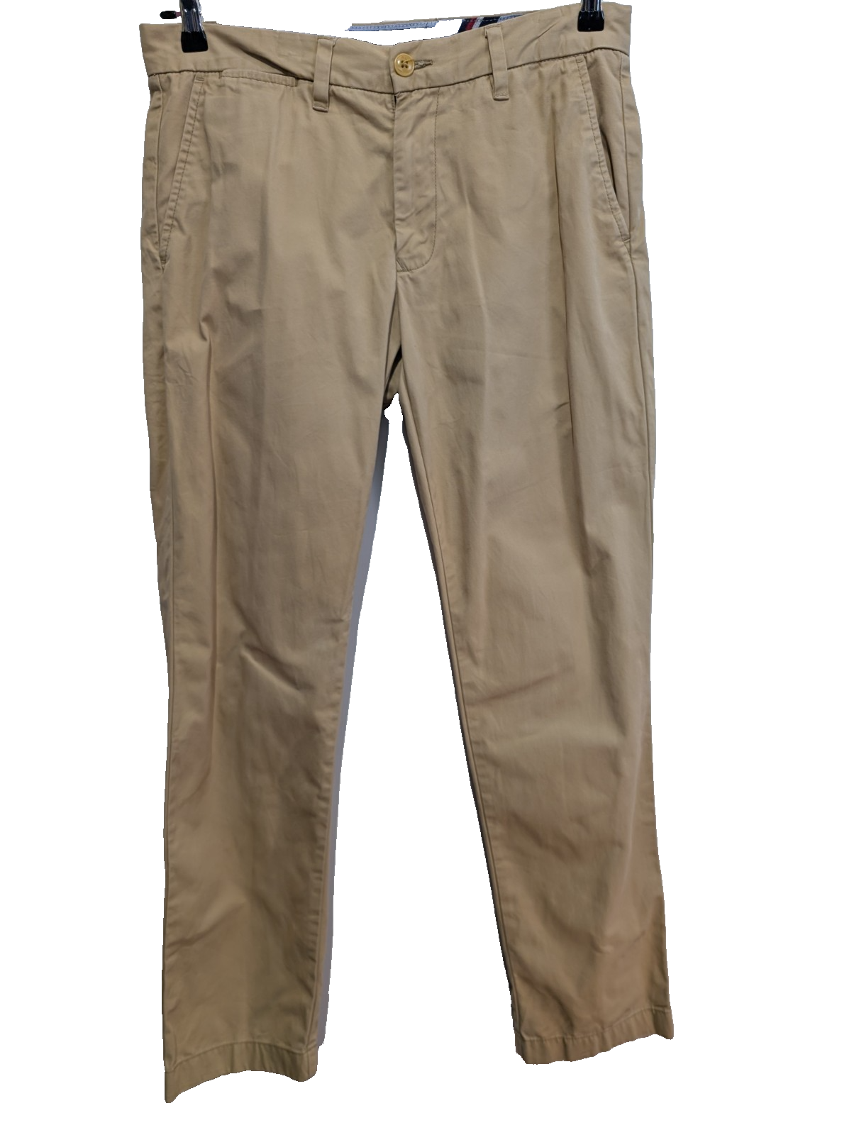 Pantalon Chino TOMMY HILFIGER Beige 🍦 Taille W32 L32 🍦 Coupe Custom Fit