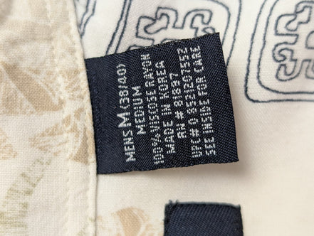 Chemise hawaïenne viscose Puritan manches courtes taille M #586 hawaienne