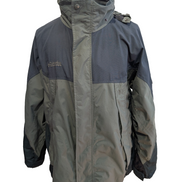 Blouson Columbia Homme L Imperméable Kaki Veste Technique HailStorm Omni-Tech