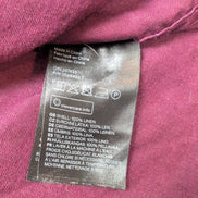Chemise H&M 100% Lin Bordeaux Manches Longues Taille XL