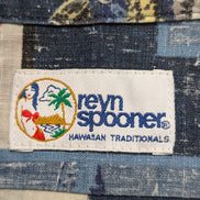 Chemise / Polo hawaïenne Reyn Spooner poissons manches courtes taille S #700 haw